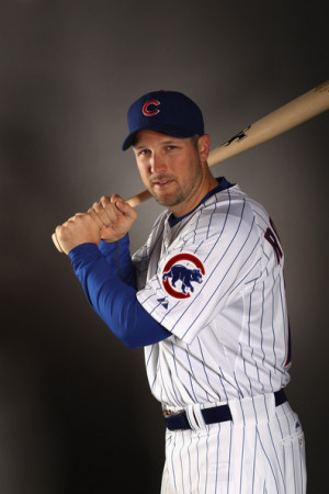 Chris Robinson Chris Robinson 75 of the Chicago Cubs poses for a