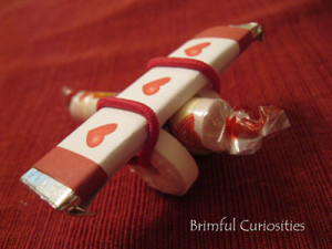 Candy Airplane Valentine Craft - 