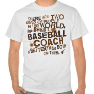 Baseball Coach (Funny) Gift T-shirt