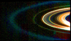Looking Back Earth From Saturn