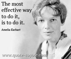 Amelia Earhart quotes - Google Search
