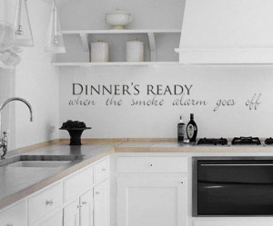 sticker decal kitchen dining room quote by emkashop dining room quote