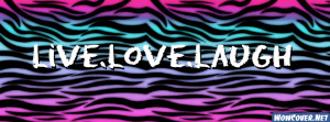 Live Love Zebra Facebook Cover Facebook Cover