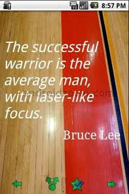 Successful Warrior The Average Man Bruce Lee Positive Quotes