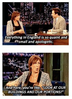 England vs US, Miranda Hart. i love her so much and the States dont ...