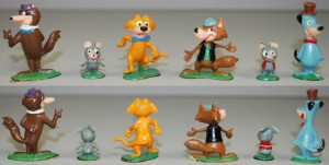 ... Cat, Fisher Price, Action Figures, Travel Toystor, Huckleberry Hound