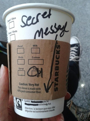 Apparently All Starbucks Baristas Flirt The Same Way (PHOTOS)