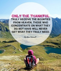Happy Thanksgiving Picture Quotes - Only The Thankful