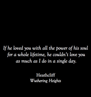 Heathcliff – Wuthering Heights