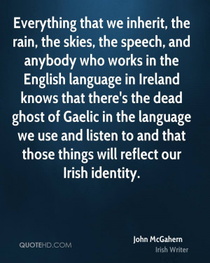John McGahern Quotes