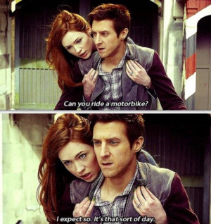 ... that sort of day - Amy Pond and Rory Williams - Doctor Who season 7