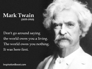 Mark Twain Complain Quotes