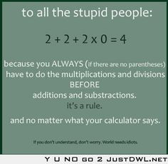 maths for all the stupid people more funnies math grade math math ...