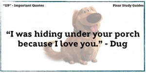Up Movie Dug Quotes Up study guide dug