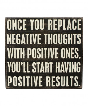 Positive Results' Wall Sign | Daily deals for moms, babies and kids