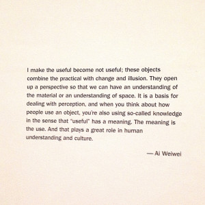 also enjoyed the quotes printed on the walls.