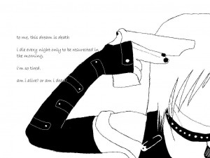 Gun Girl With A Suicide Emo picture