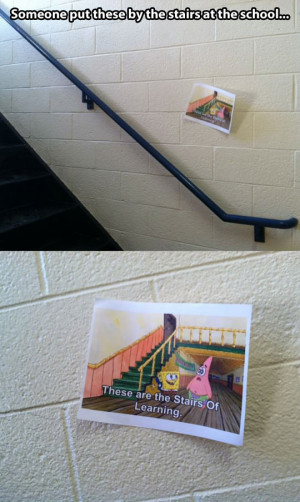 Stairs of learning…