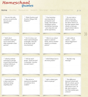 ~ Homeschool Inspirational Quotes Thoughts that Inspire ~ Homeschool ...