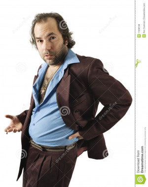 sleazy car salesman, Con man, retro suit wearing man with bizarre ...