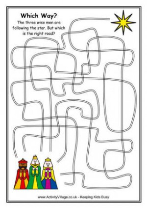 Easy Thanksgiving Maze