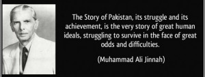 The story of pakistan quotes