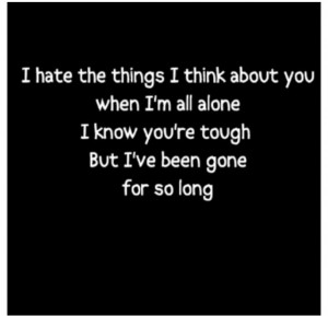 hate things I think about you