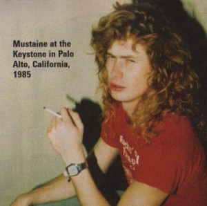 Megadeth Dave 1985