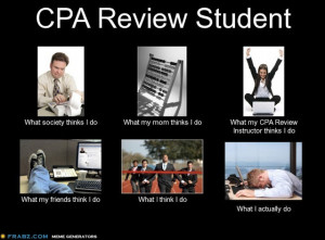 CPA Review Student Meme