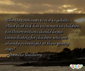 Childhood Obesity Quotes