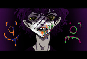 Gamzee Makara : 26 August 2013 by PaperPlatePhace