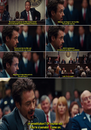 Funniest Movie Quotes Ever Iron man 2 movie quote-1