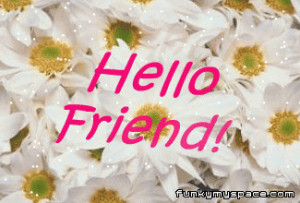 Flower Hello Friend picture
