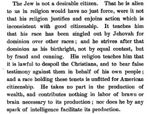19th century antisemitic book illustrates how to identify a Jew