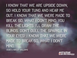 Zedd & Hayley Williams- Stay The Night. Oooohh how I love this song ...