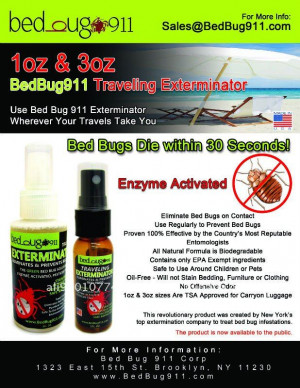 ... and Application - Bed Bug 911 Exterminator 24 oz. Bed Bug Spray