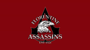 minimalistic assassins creed assassins funny logos 1600x900 wallpaper