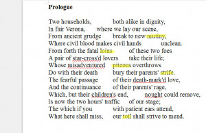 The second step was to look at some of the pronouns and determine ...