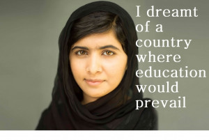 Malala Yousafzai was nominated for the Nobel Peace Prize (it was won ...
