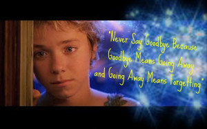 Peter Pan Quote by JessiPan