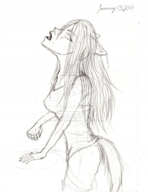 Howl Human Form Sketch...