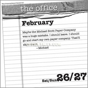 The Office’ 2011 Quote of the Day Calendar