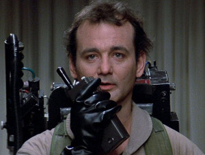 Bill Murray in “Ghost Busters”, 1984.