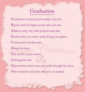 religious graduation poems