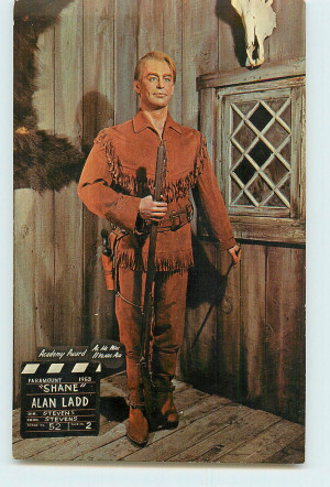 Details about Vintage Postcards Alan Ladd in 