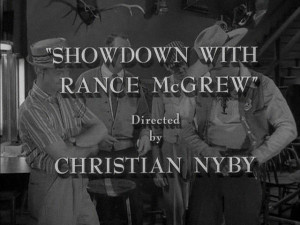 Twilight Zone, Showdown with Rance McGrew