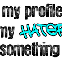 Public So My Haters Can Check Up On Me photo: i keep my profile public ...