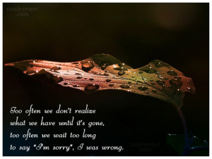 Being Forgotten Quotes and Sayings