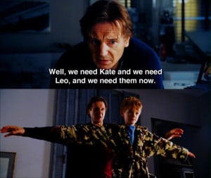 we need Kate and we need Leo