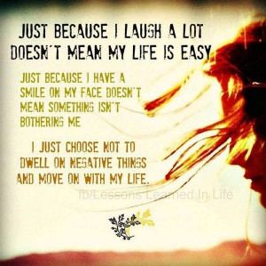 Just because I laugh a lot…